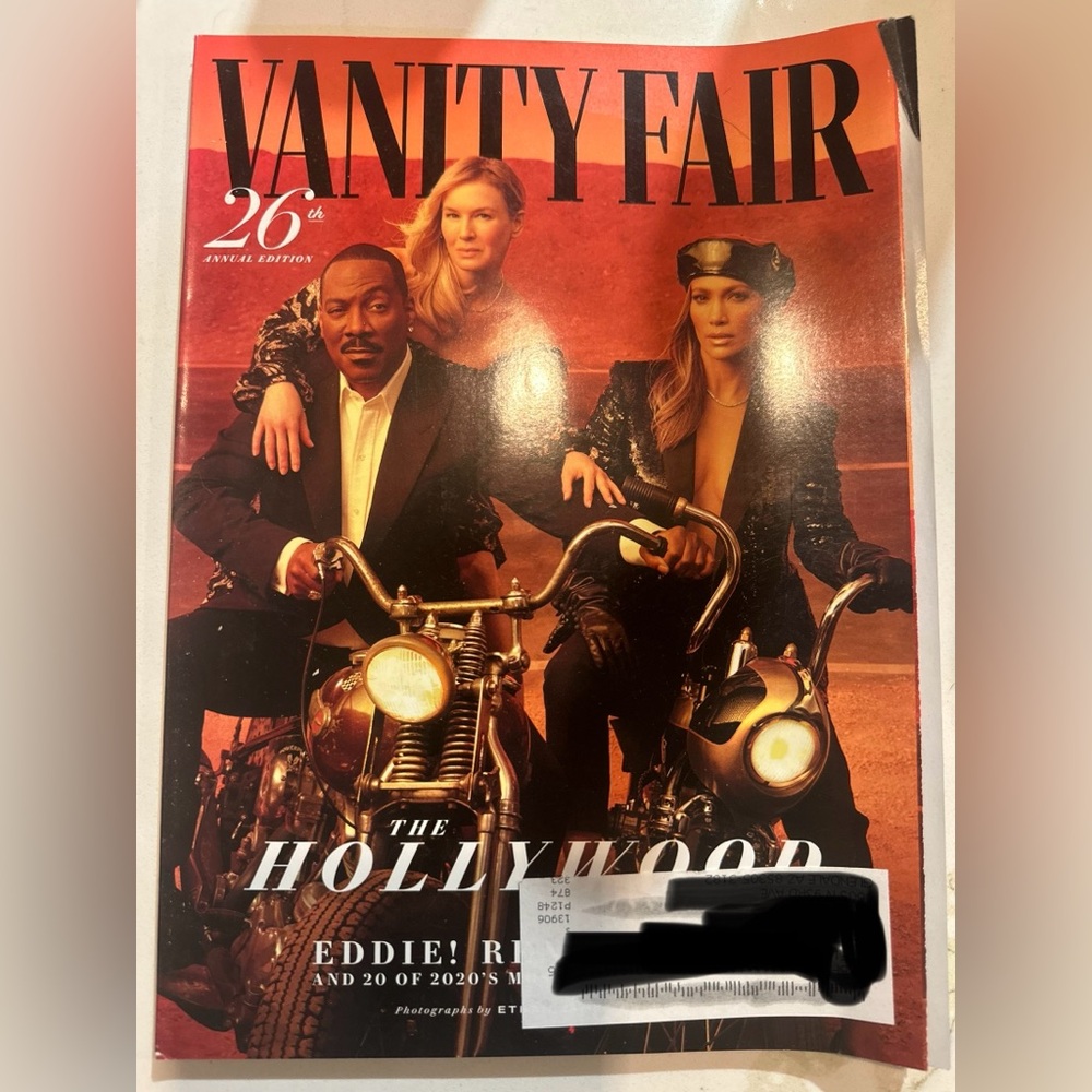 Vanity Fair Hollywood 2020 magazine 26th edition